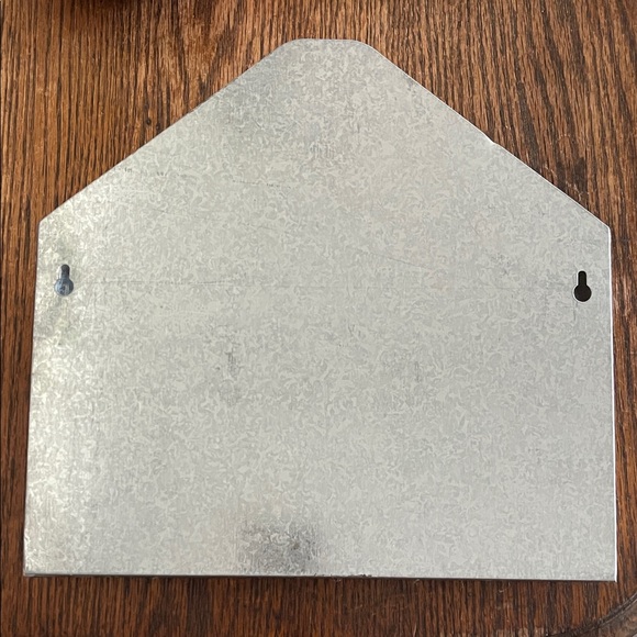 Silver Metal Envelope Decor - Picture 2 of 2